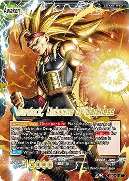 The Masked Saiyan // Bardock, Unbound by Darkness - SD3-01