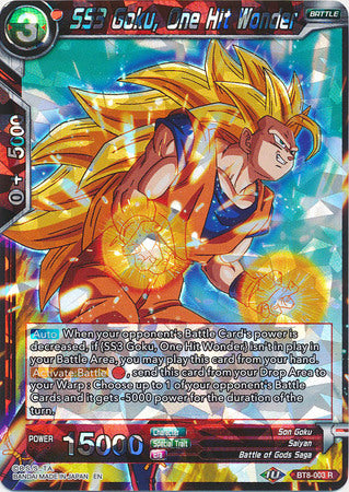 SS3 Goku, One Hit Wonder - BT8-003 - Foil Rare