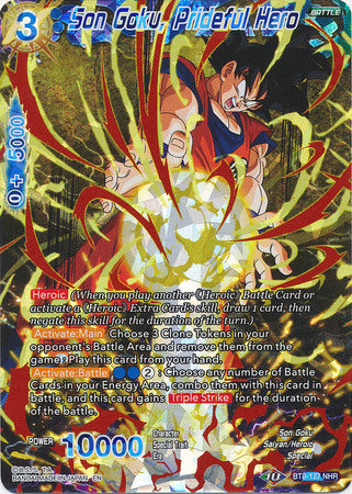 Son Goku, Prideful Hero - BT8-127 - Noble Hero Rare