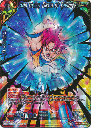 Son Goku, Dawn of Divinity - BT8-109 - Super Rare
