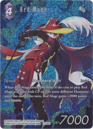 Red Mage - 11-085C - Full Art Foil