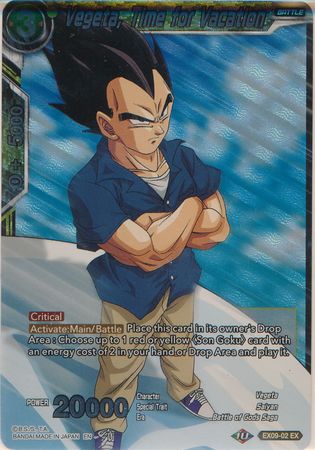 Vegeta, Time for Vacation - EX09-02