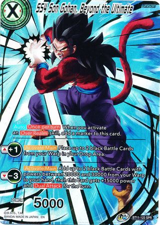 SS4 Son Gohan, Beyond the Ultimate - BT11-123 - Special Rare - 2nd Edition