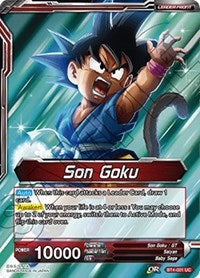 Son Goku // Energy Burst Son Goku - BT4-001