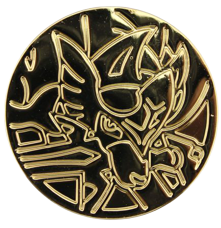 Pokemon Zacian Collectible Coin (Gold Metal) Card Masters Pokemon Zacian Collectible Coin (Gold Metal) Card Masters