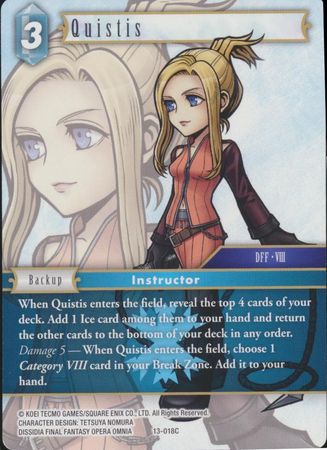 Quistis - 13-018C - Common