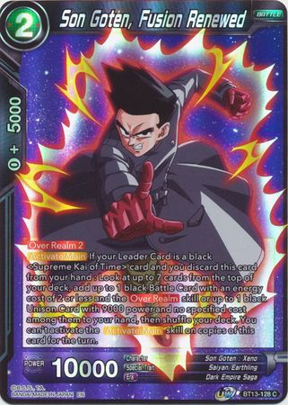 Son Goten, Fusion Renewed - BT13-128 - Common