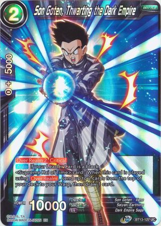 Son Goten, Thwarting the Dark Empire - BT13-127