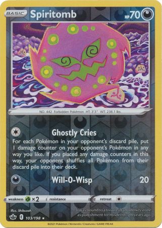 Spiritomb - 103/198 - Rare