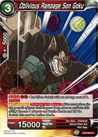 Oblivious Rampage Son Goku - BT5-003 R