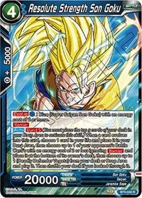 Resolute Strength Son Goku - BT5-030 R