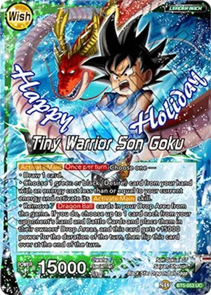 Tiny Warrior Son Goku - Happy Holiday Promo - BT5-053