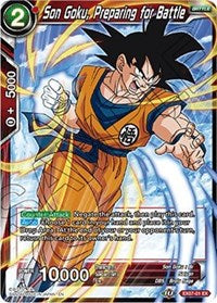 Son Goku, Preparing for Battle - EX07-01 EX