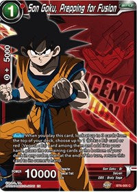 Son Goku, Prepping for Fusion - BT6-005 (Magnificent Collection)