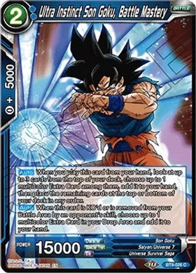 Ultra Instinct Son Goku, Battle Mastery - BT9-026