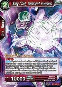 PRE RELEASE King Cold, Imminent Invasion - BT9-006