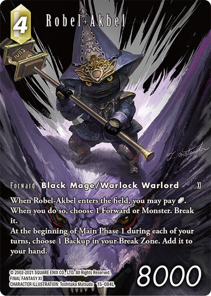Robel-Akbel 15-084L (Full Art) Legend