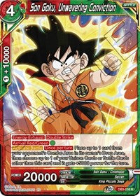 Son Goku, Unwavering Conviction - DB3-116 R