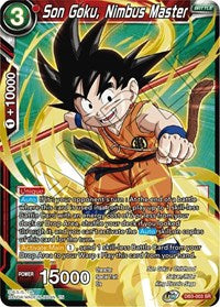 Son Goku, Nimbus Master - DB3-003 SR (Original Print)