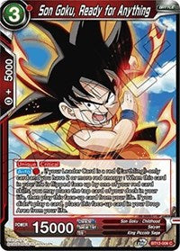 Son Goku, Ready for Anything - BT12-006