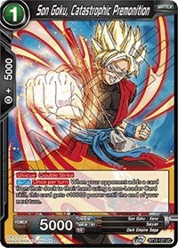 Son Goku, Catastrophic Premonition - BT12-127