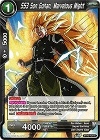 SS3 Son Gohan, Marvelous Might - BT12-129