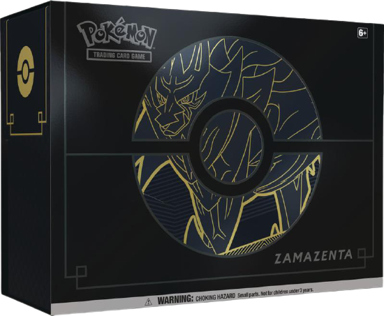 Pokemon TCG Elite Trainer Box Plus-Zacian 或 Zamazenta 