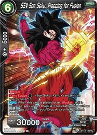 SS4 Son Goku, Prepping for Fusion - BT14-125