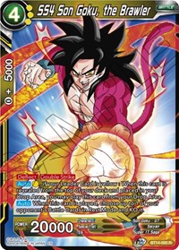 SS4 Son Goku, the Brawler - BT14-095