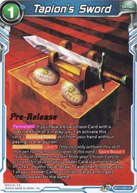 Tapion's Sword - PRE RELEASE - BT14-059