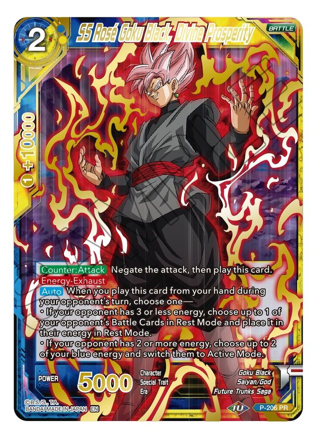 SS Rose Goku Black, Divine Prosperity - P-206 ALT