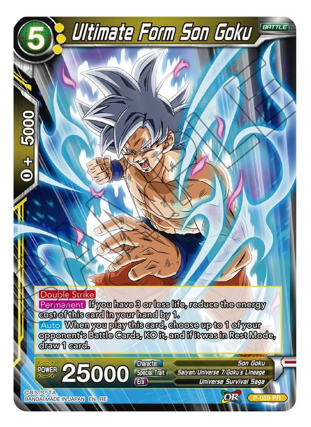 Ultimate Form Son Goku P-059 RE