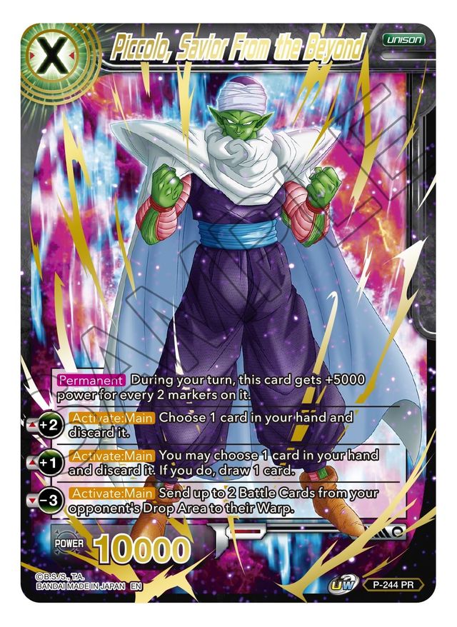 Piccolo, Savior From the Beyond P-244 ALT