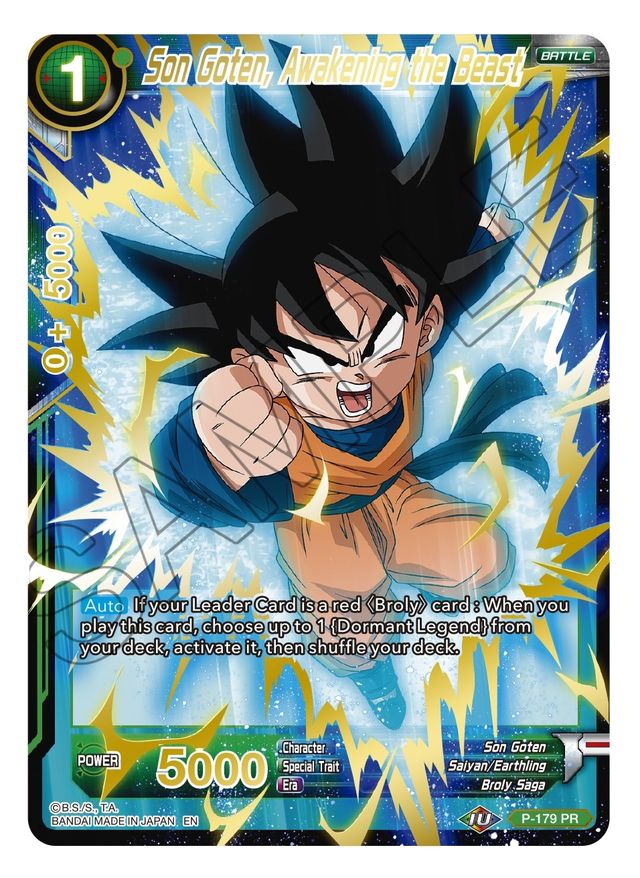 Son Goten, Awakening the Beast P-179 ALT