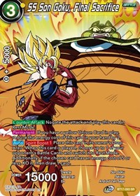 SS Son Goku Final Sacrifice BT17-093 SR