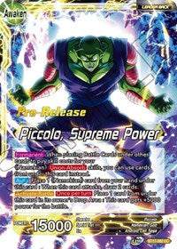 PRE RELEASE - Piccolo Piccolo Supreme Power BT17-082