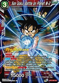 PRE RELEASE - Son Goku Battle on Planet M 2 BT17-007