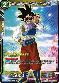PRE RELEASE - Son Goku Returning to Earth BT17-094