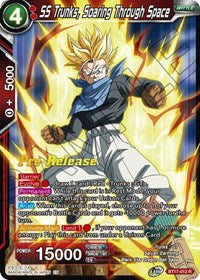 PRE RELEASE - SS Trunks Soaring Through Space  BT17-012 R