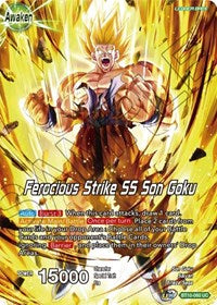 Son Goku // Ferocious Strike SS Son Goku BT10-060