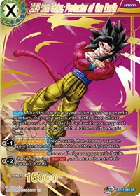 SS4 Son Goku, Protector of the Earth BT11-034