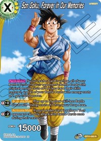 Son Goku, Forever in Our Memories BT11-093