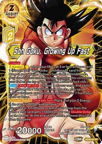 Son Goku, Growing Up Fast (Silver Foil) - SD20-02