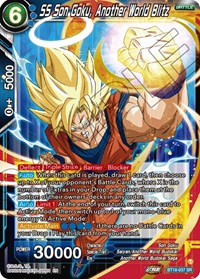 SS Son Goku, Another World Blitz - BT18-037 SR