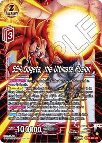 SS4 Gogeta, the Ultimate Fusion - BT18-003