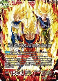 SS Son Goku, SS Vegeta, & SS Trunks, the Ultimate Team - BT19-001