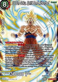 SS Son Goku, Spirit Bomb Absorbed - BT19-008 SR