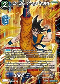 Son Goku, Stronger Together - BT19-037 SR