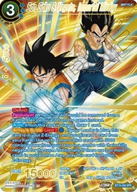 Son Goku & Vegeta, Immortal Rivalry (SPR) - BT19-048
