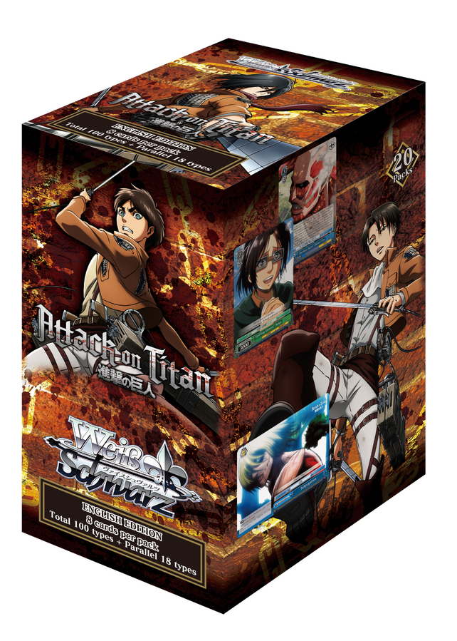 weiss schwarz attack on titan final season booster box Opening Celebrate the holiday season in style with this Mosaic Tree Topper Attack on Titan: Final Season